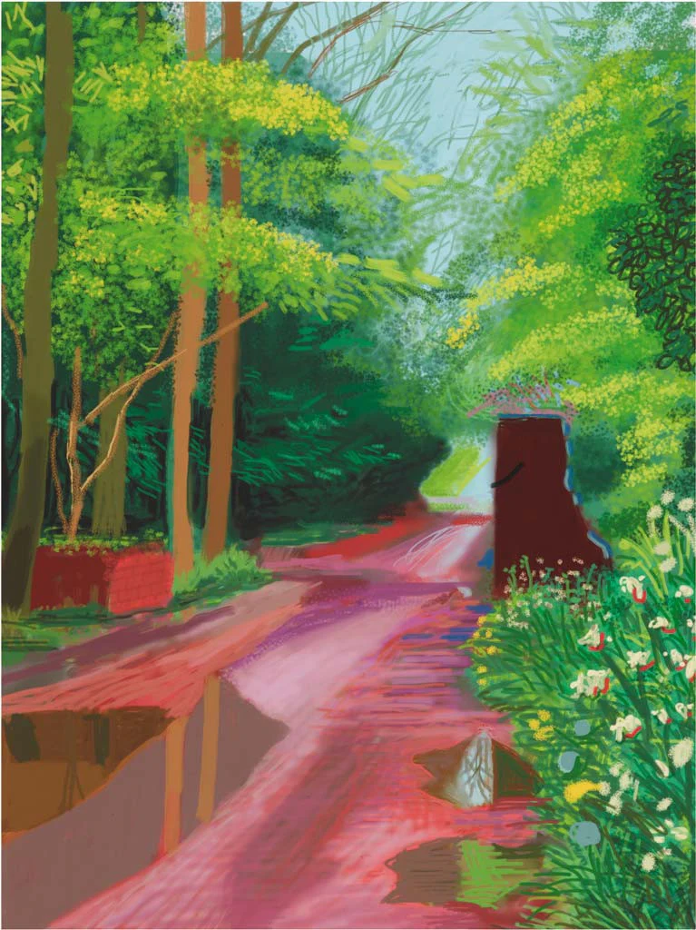 11th May 2011 (The Arrival of Spring) by David Hockney - Image 3
