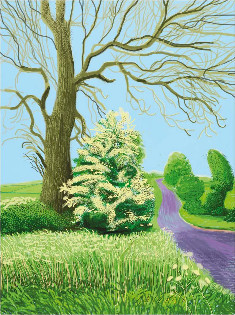 12th May 2011 (The Arrival of Spring) by David Hockney - Image 3