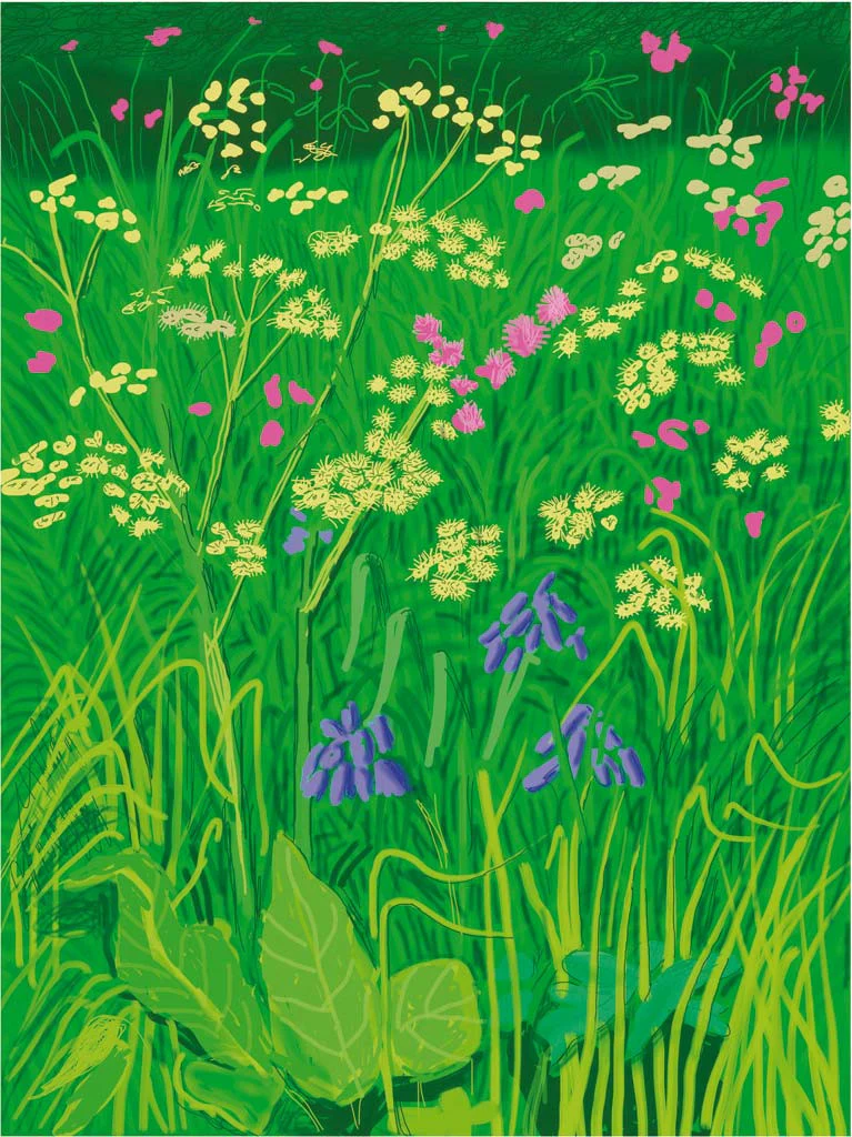 17th May 2011 (The Arrival of Spring) by David Hockney - Image 3