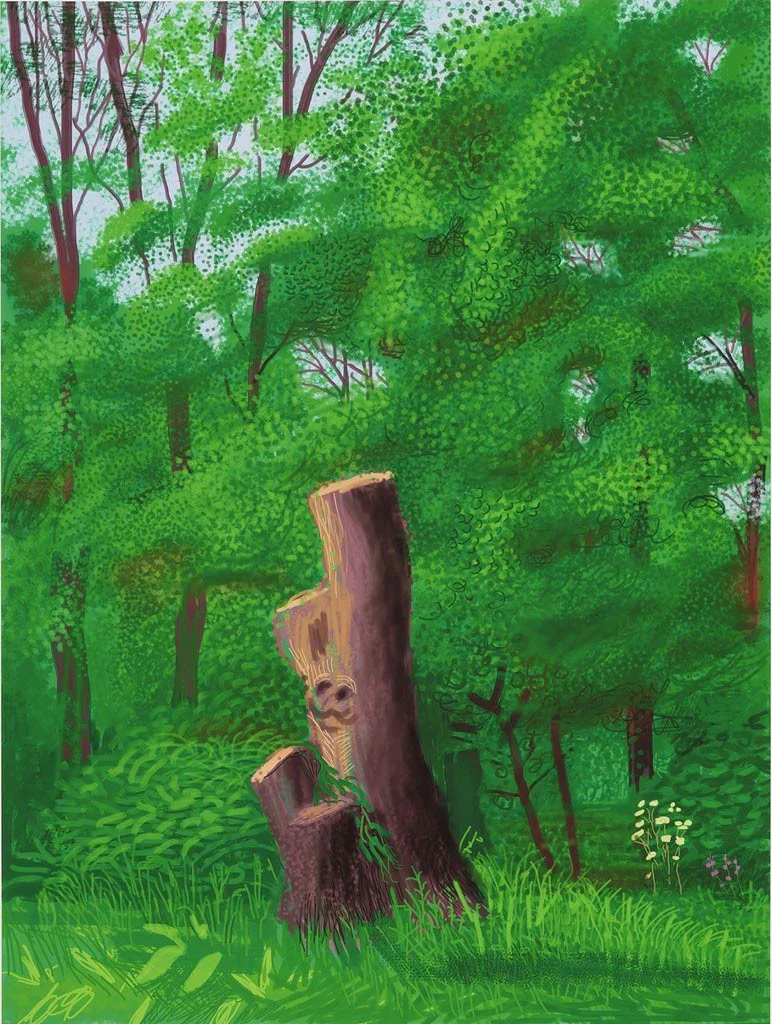 22nd May 2011 (The Arrival of Spring) by David Hockney - Image 3