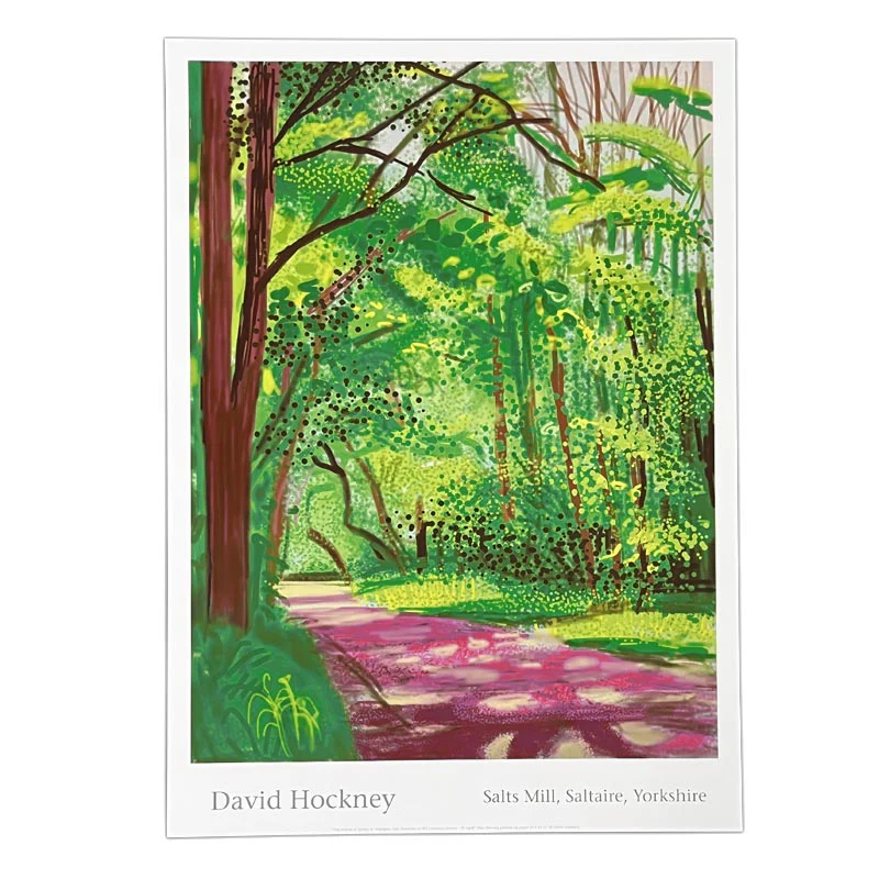 28th April 2011 (The Arrival of Spring) by David Hockney - Image 4