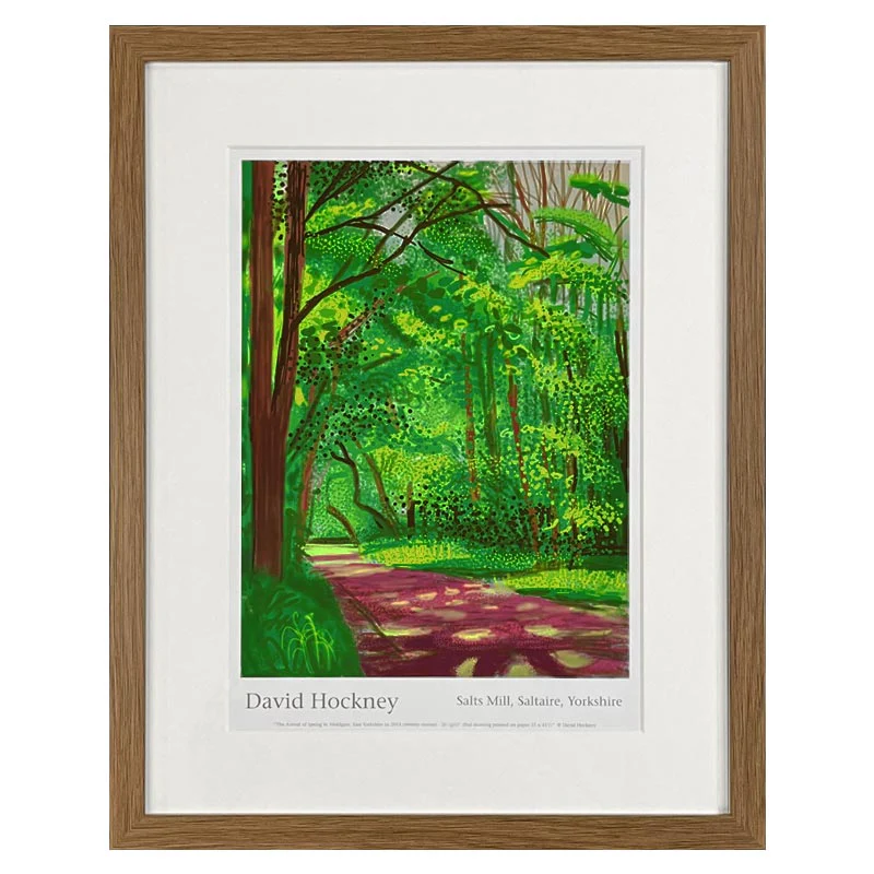 28th April 2011 (The Arrival of Spring) by David Hockney - Image 6