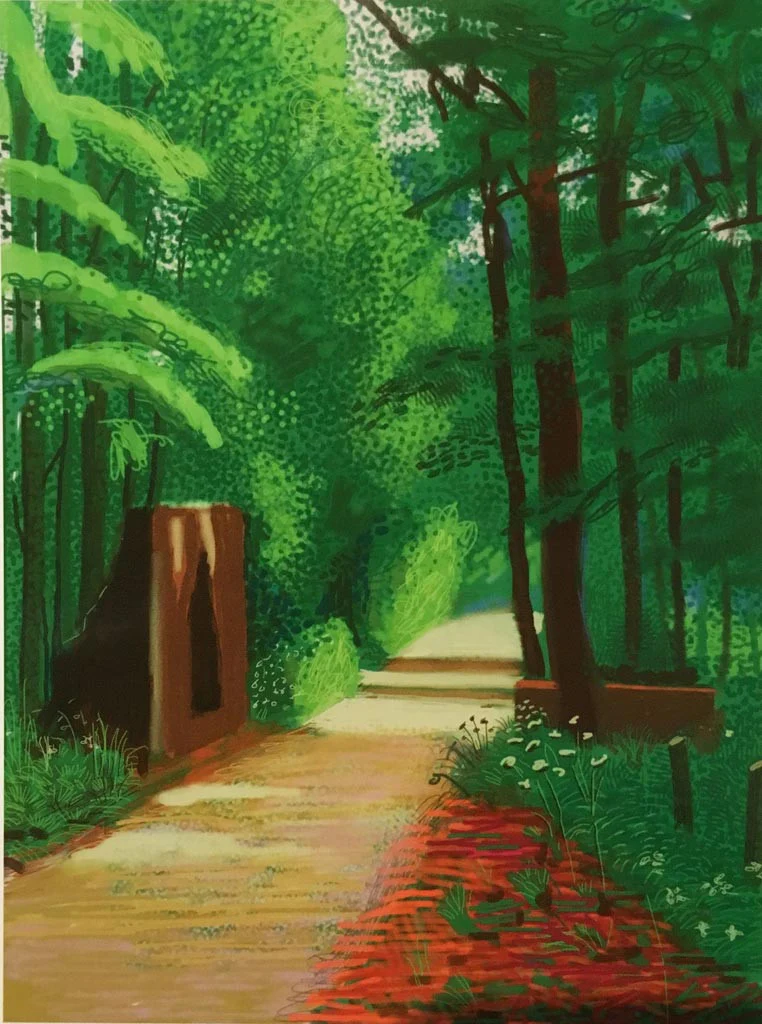2nd June 2011 (The Arrival of Spring) by David Hockney - Image 3