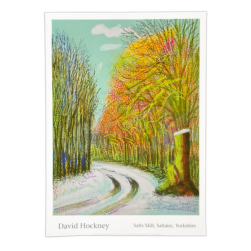 8th January 2011 (The Arrival of Spring) by David Hockney - Image 4