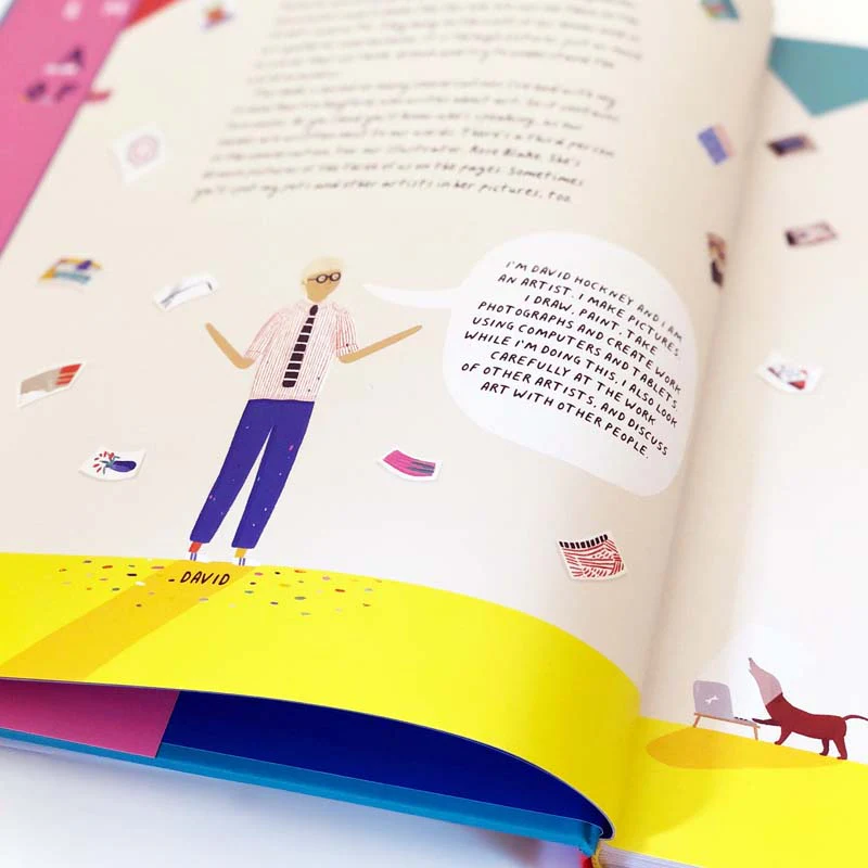 A History Of Pictures For Children by David Hockney and Martin Gayford - Image 3