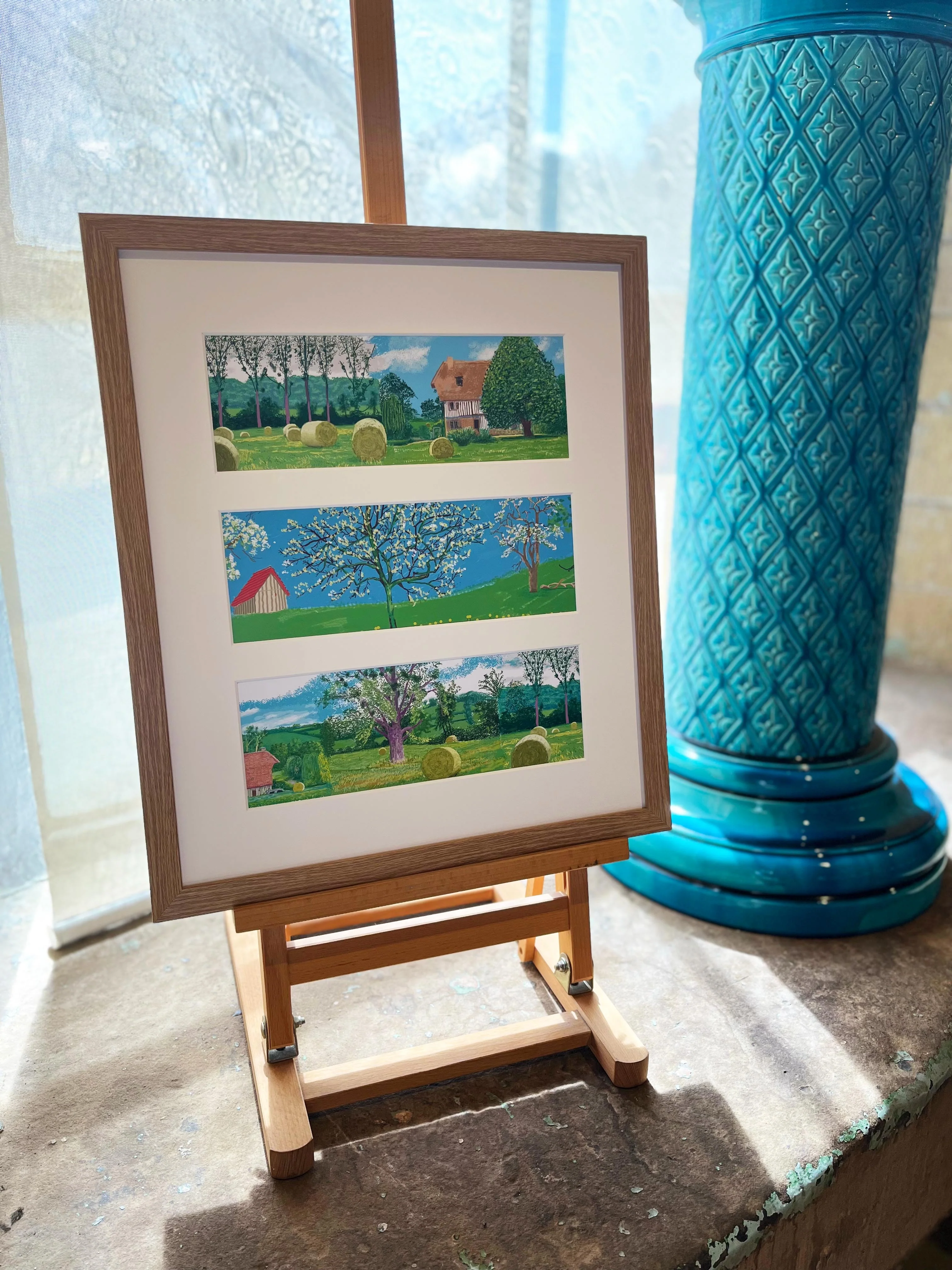 A Year in Normandie Postcard Frame (3 images / portrait) - Image 4