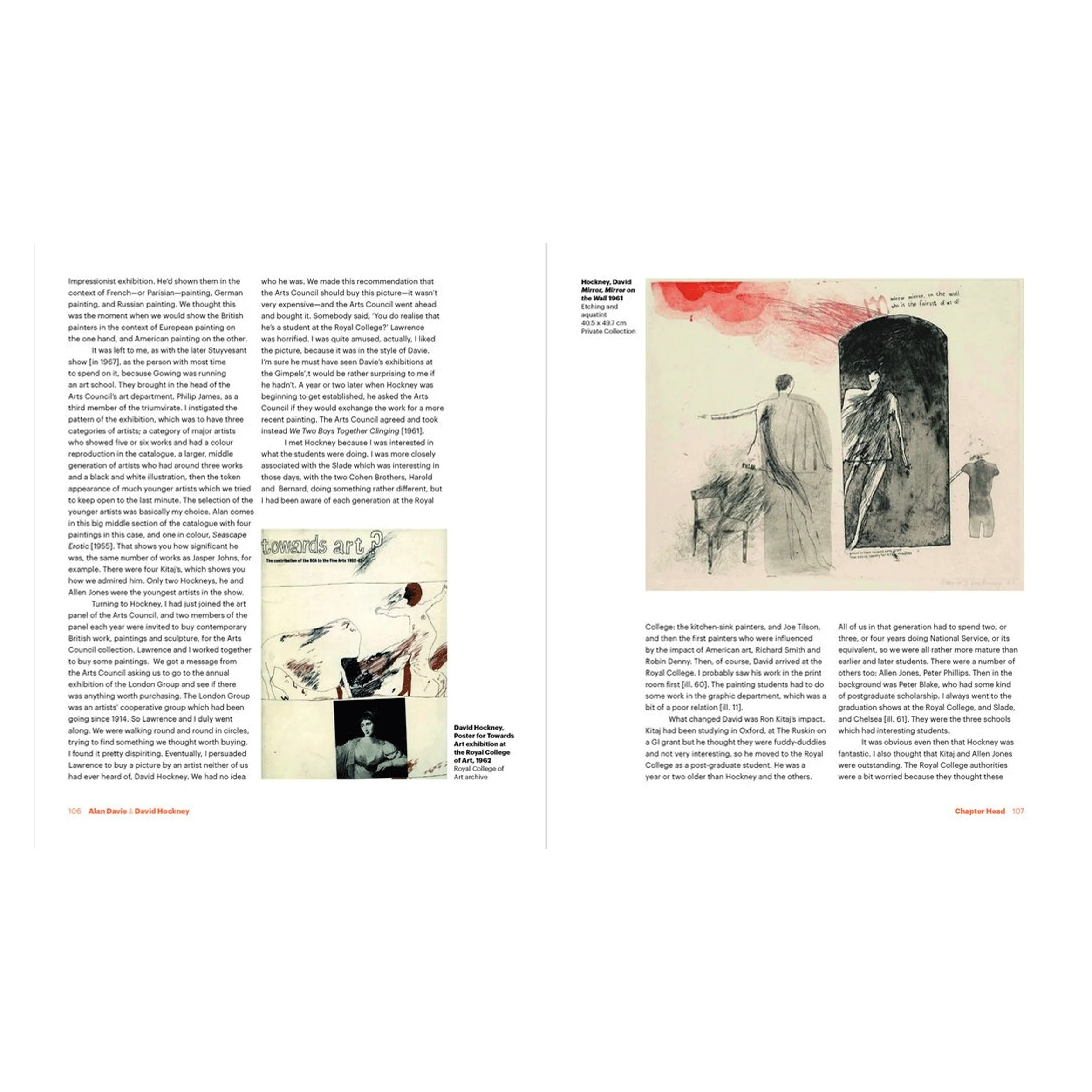 Alan Davie and David Hockney: Early Works by Eleanor Clayton & Helen Little (Paperback) - Image 3