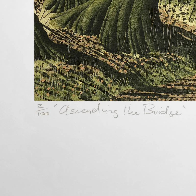 Ascending from the Bridge - Signed Limited Edition Print by Simon Palmer - Image 3
