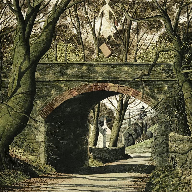 Ascending from the Bridge - Signed Limited Edition Print by Simon Palmer - Image 6
