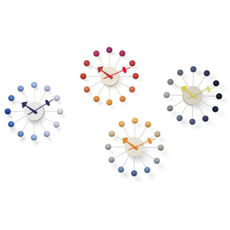 Ball wall clock (Dawn) - Limited Edition des. George Nelson, 1949 - 1960 (made by Vitra) - Image 6