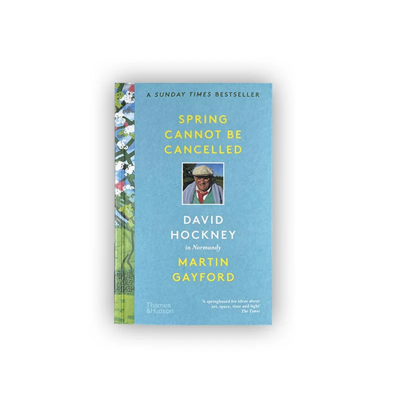 Spring Cannot be Cancelled: David Hockney in Normandy by David Hockney and Martin Gayford - paperback (Signed by Martin Gayford) - Image 3