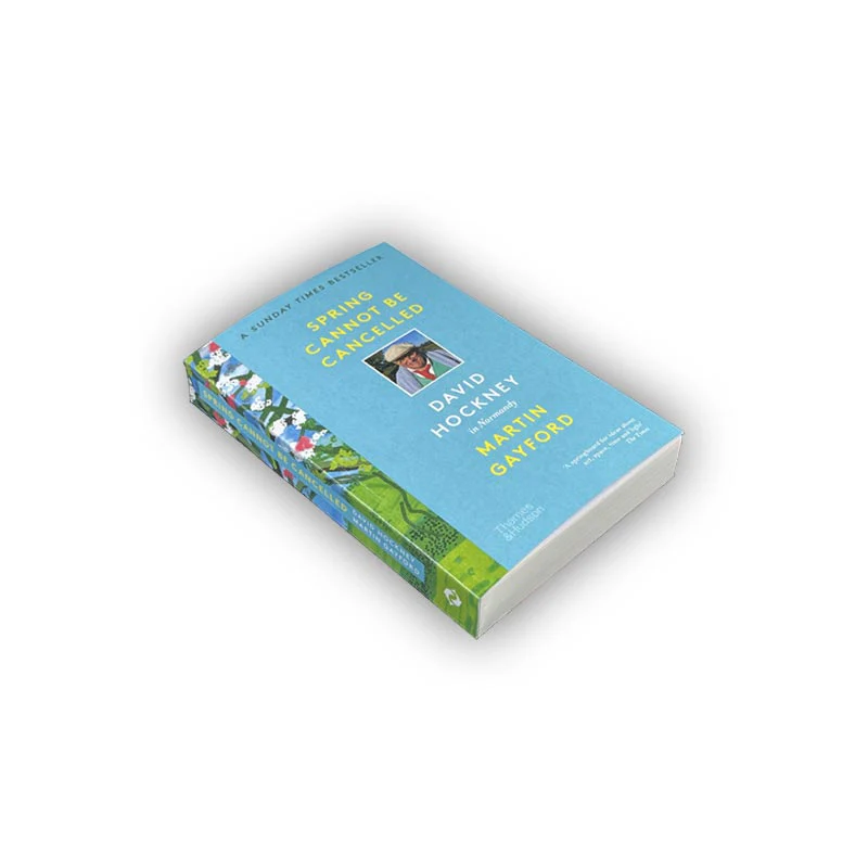 Spring Cannot be Cancelled: David Hockney in Normandy by David Hockney and Martin Gayford - paperback (Signed by Martin Gayford) - Image 4