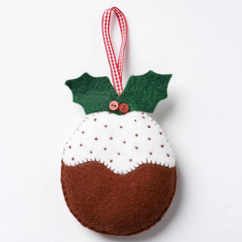 Corinne Lapierre Felt Sewing Kit: Christmas Pudding - Image 3