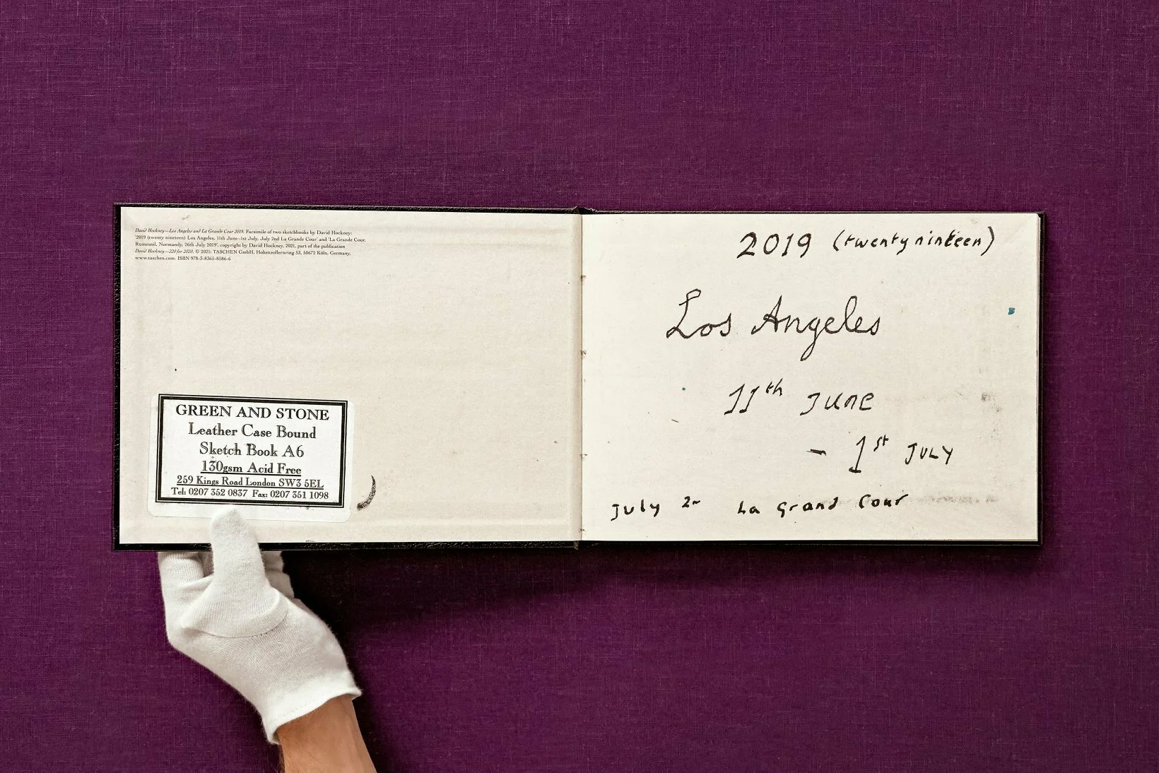 David Hockney 220 for 2020: edition of 1620 books, numbered and stamped - Image 31