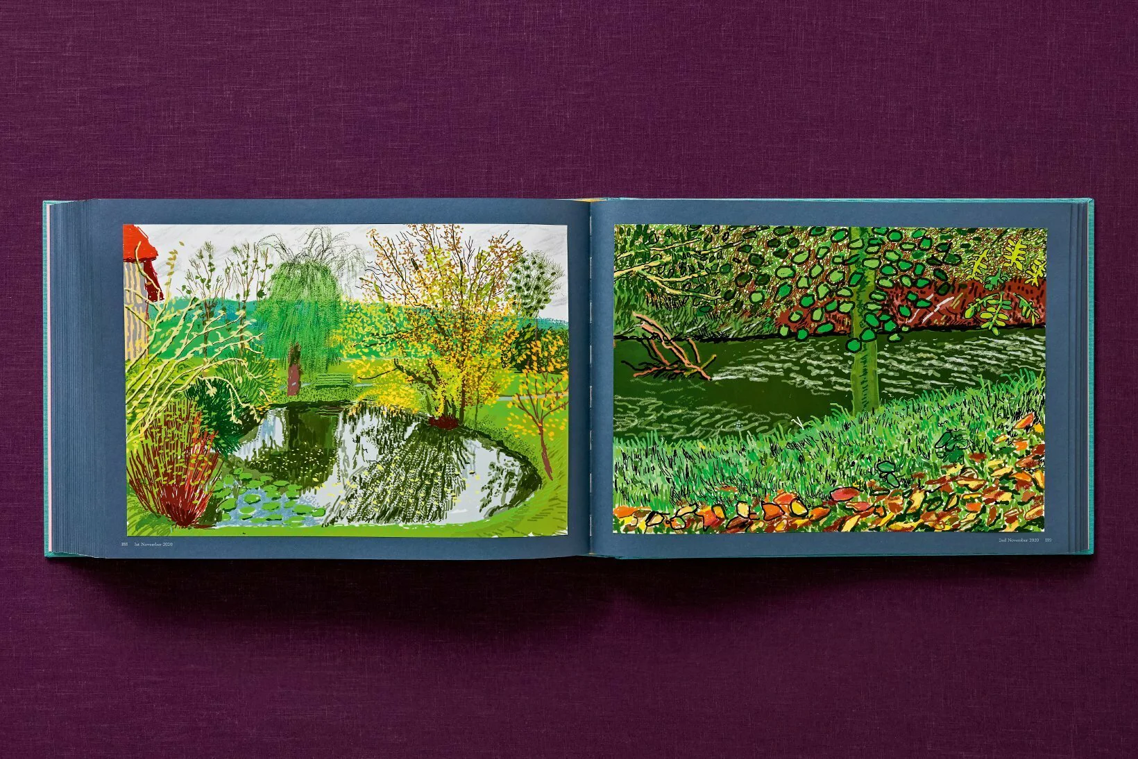 David Hockney 220 for 2020: edition of 1620 books, numbered and stamped - Image 36