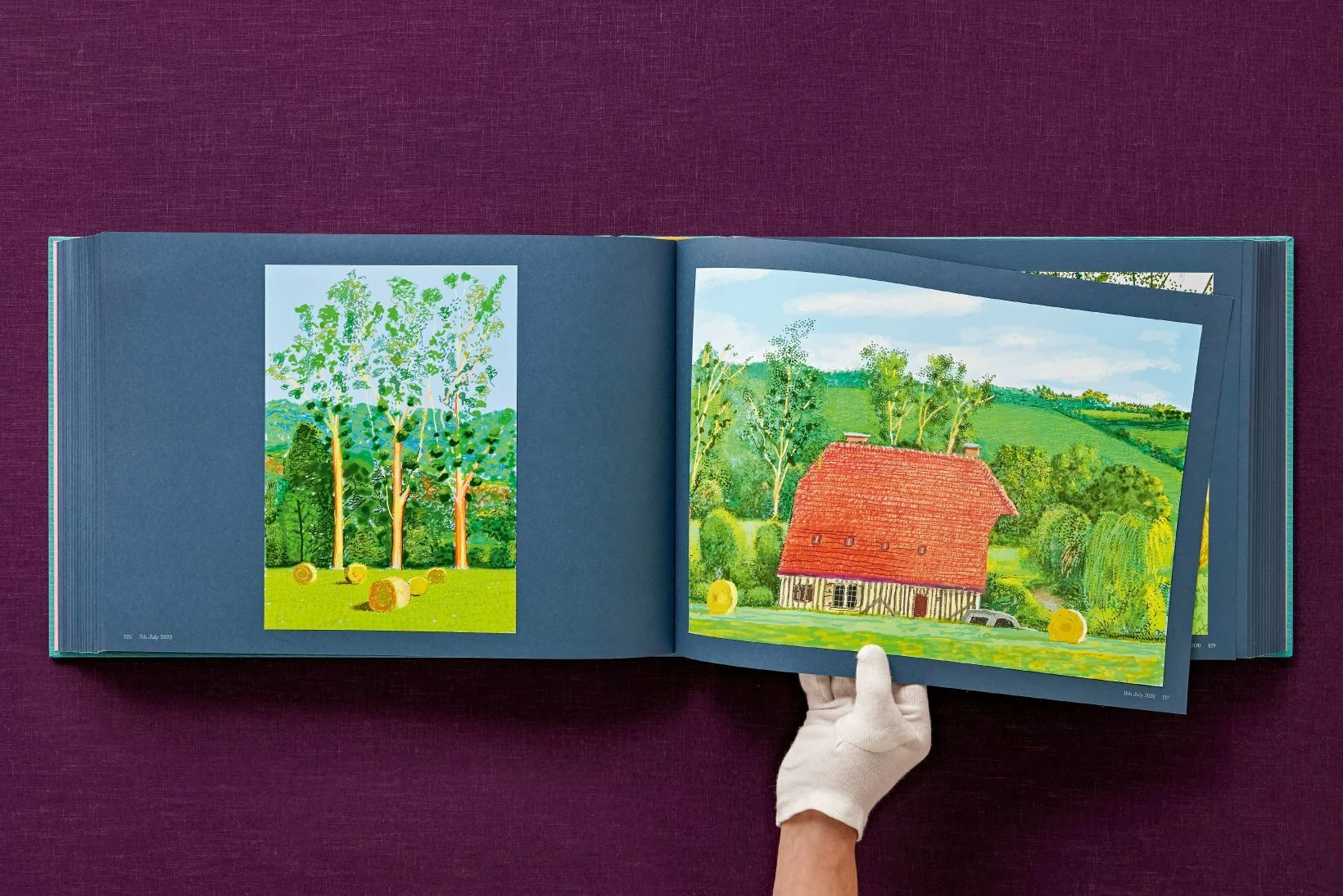 David Hockney 220 for 2020: edition of 1620 books, numbered and stamped - Image 39
