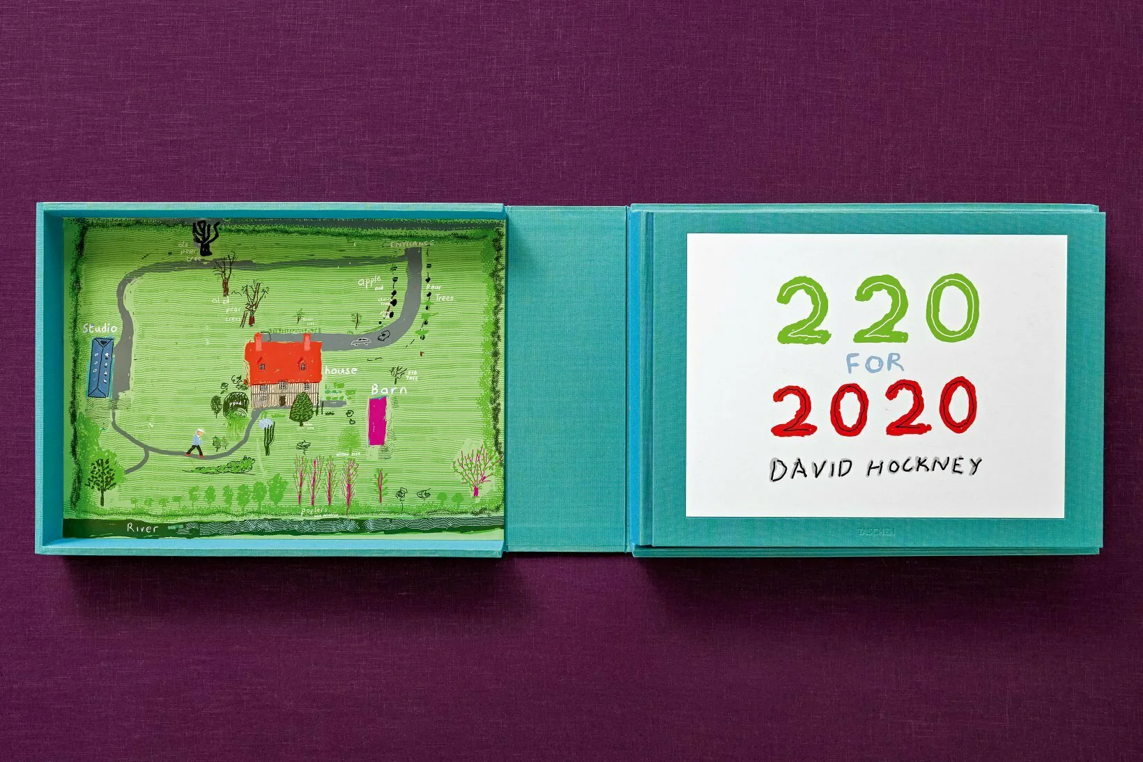 David Hockney 220 for 2020: edition of 1620 books, numbered and stamped - Image 4