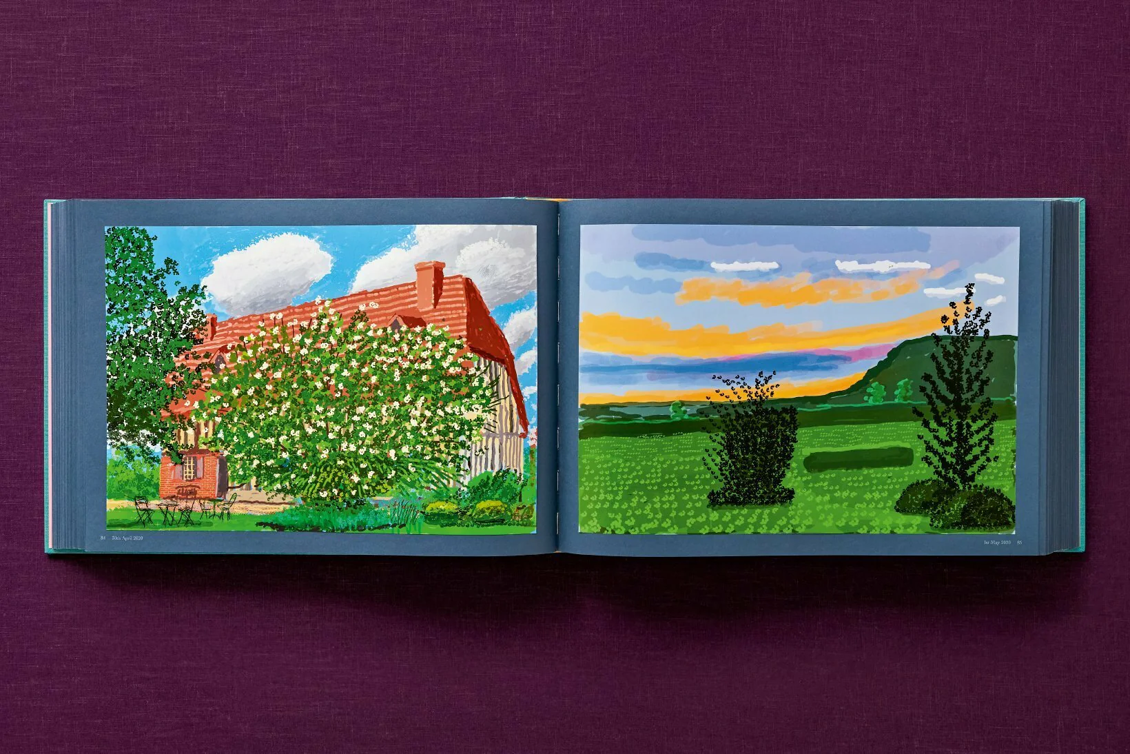 David Hockney 220 for 2020: edition of 1620 books, numbered and stamped - Image 42