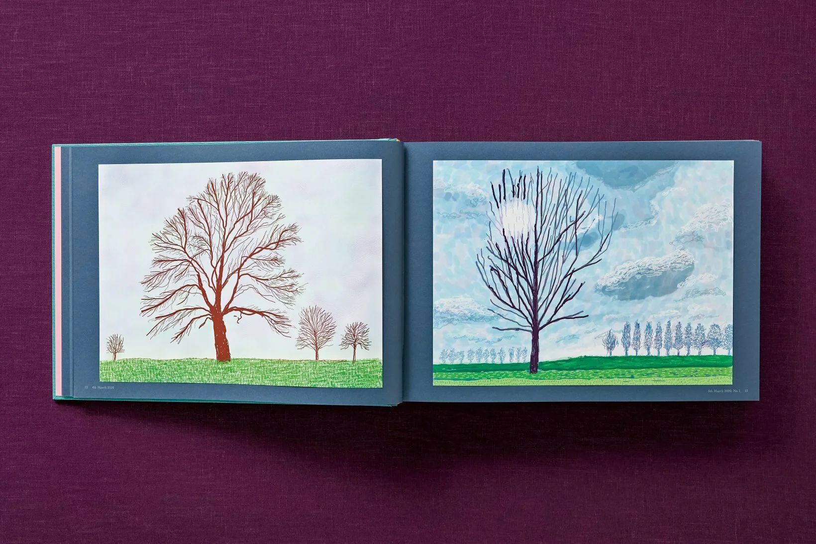 David Hockney 220 for 2020: edition of 1620 books, numbered and stamped - Image 47