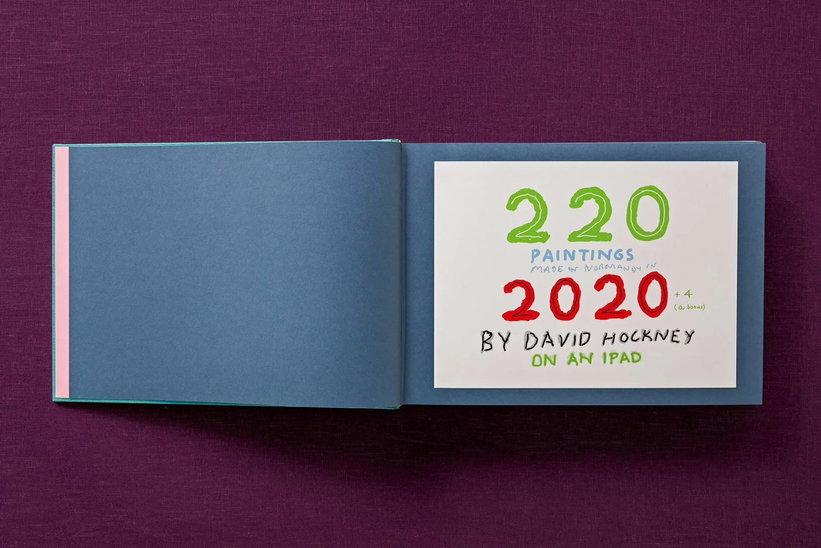 David Hockney 220 for 2020: edition of 1620 books, numbered and stamped - Image 48