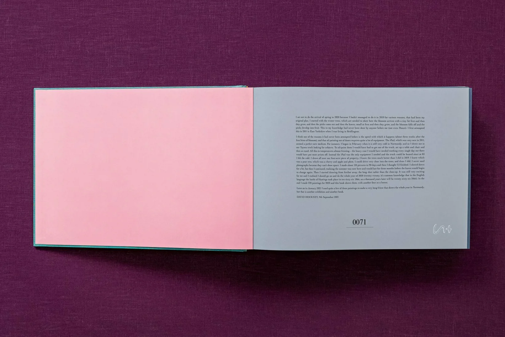 David Hockney 220 for 2020: edition of 1620 books, numbered and stamped - Image 49