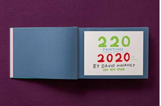 David Hockney 220 for 2020: edition of 1620 books, numbered and stamped - Image 8