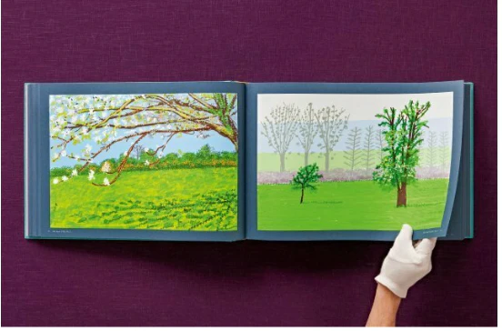 David Hockney 220 for 2020: edition of 1620 books, numbered and stamped - Image 9