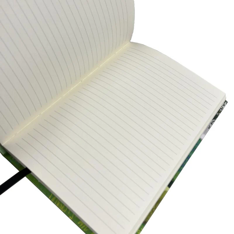 David Hockney: A Year in Normandie A5 hardback journal (House & Hay Bales) - Image 3