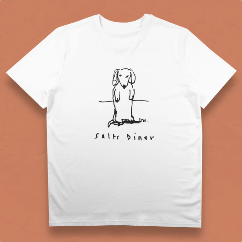 David Hockney Diner Dog T-shirt - adult sizes - Image 4