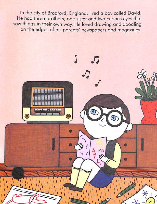 David Hockney - Little People Big Dreams by Maria Isabel Sánchez Vegara - Image 3