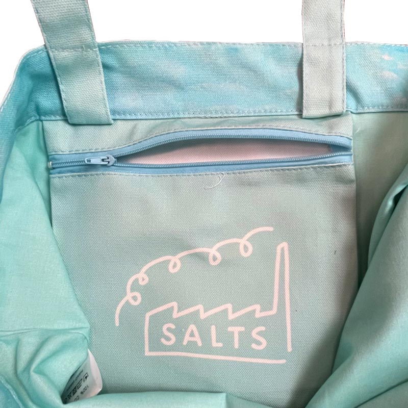 David Hockney Salts Mill, Saltaire, Yorkshire 100% cotton canvas tote bag - Image 4