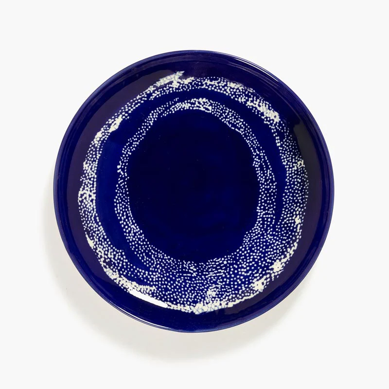 Feast plate - dark blue  with white dots, 19cm - des. Yotam Ottolenghi for Serax - Image 7