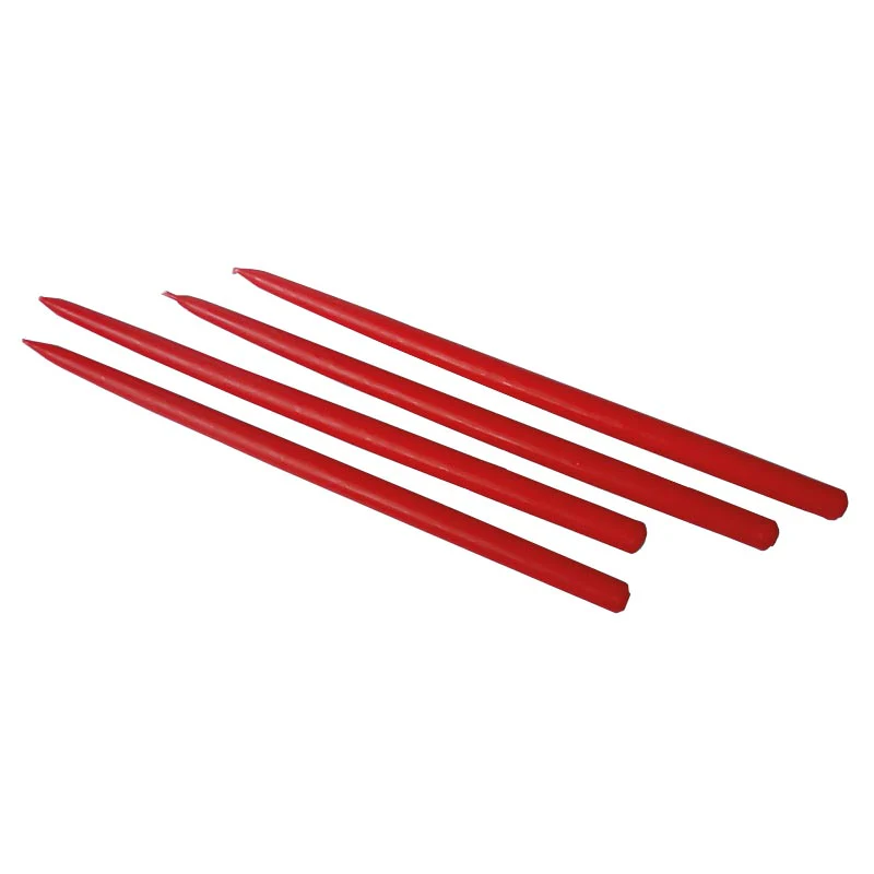 Candles for Gemini candleholder - pack of 4 - red - Image 3