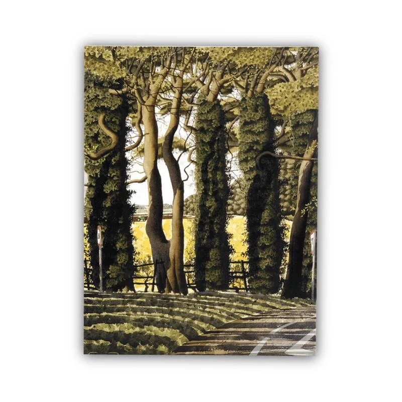 Junction Between Rural Lanes by Simon Palmer - small framed print - Image 4