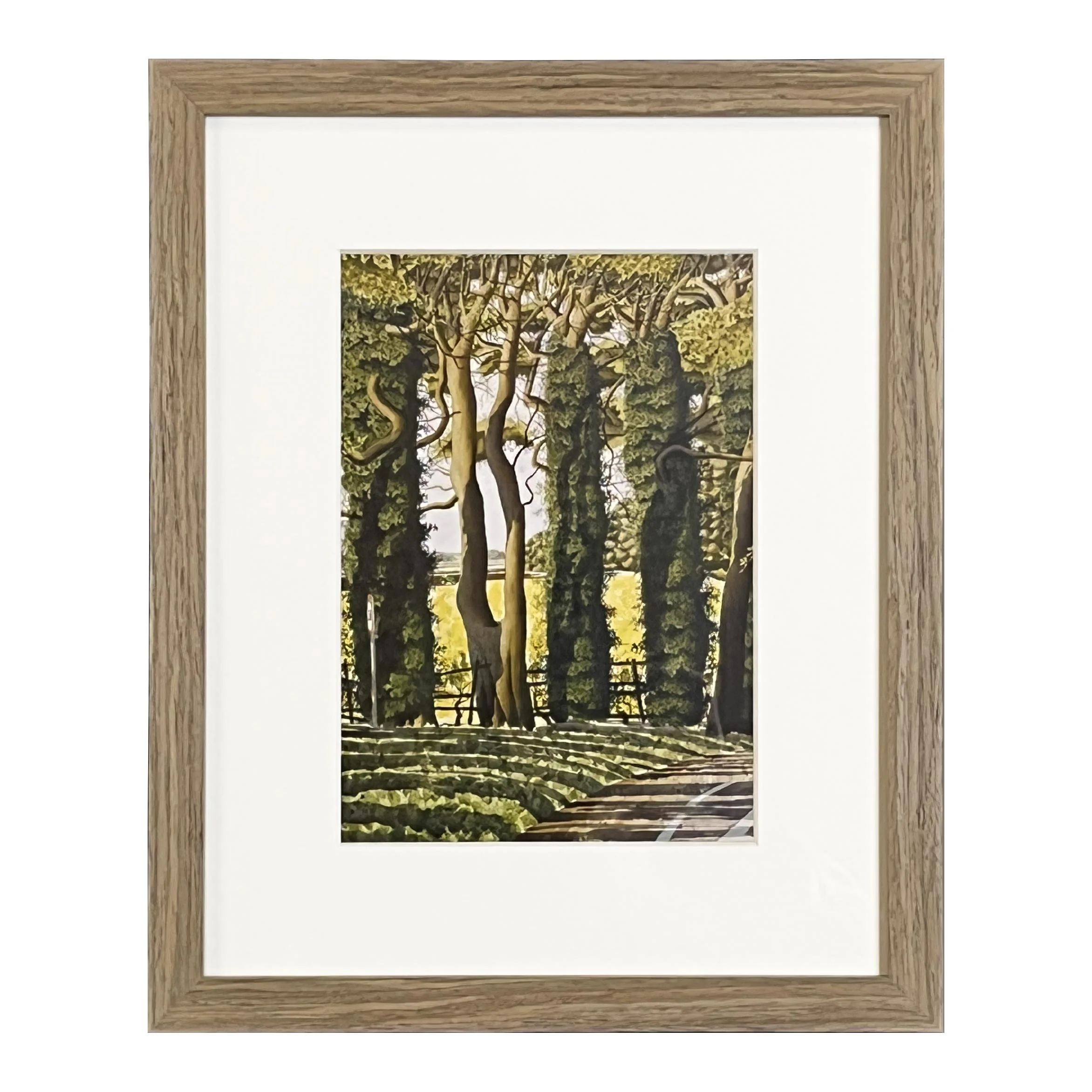 Junction Between Rural Lanes by Simon Palmer - small framed print - Image 5