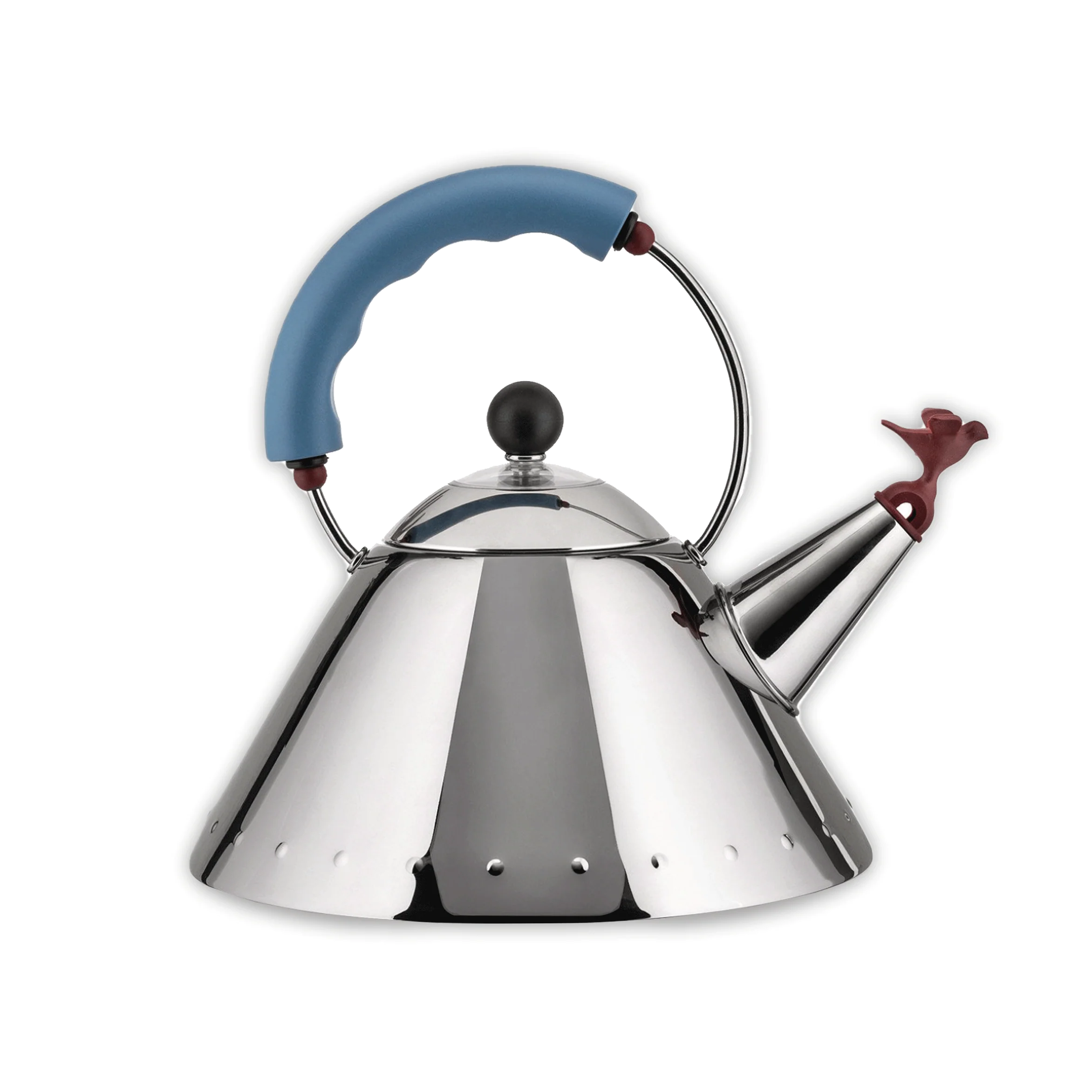 Kettle 9093 - blue - des. Michael Graves, 1985 (made by Alessi) - Image 4