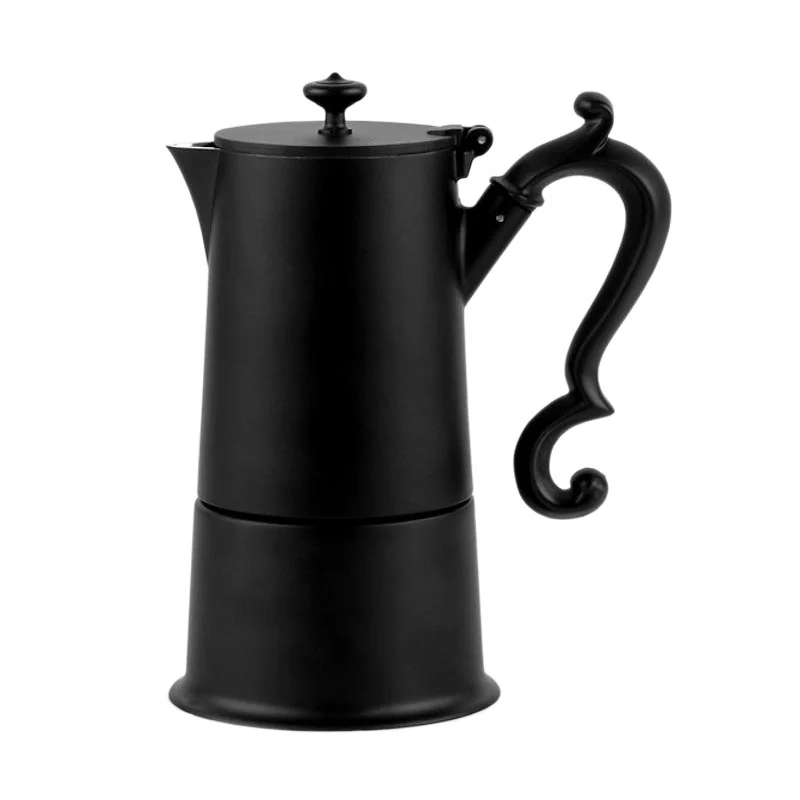 Lady Anne 4 Cup Black Coffee Pot des. Lara Caffi for knIndustrie - Image 5