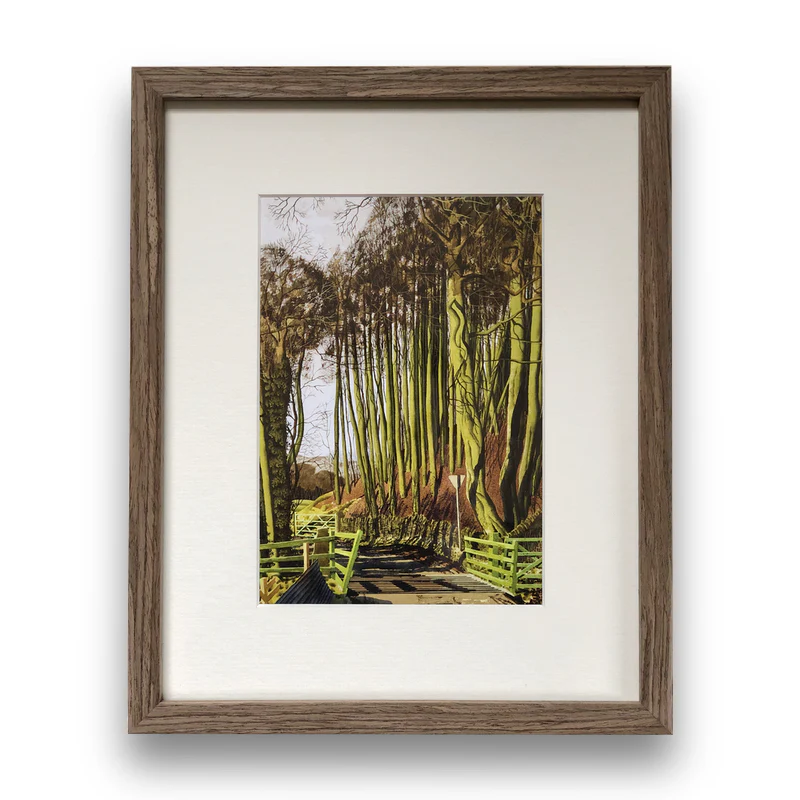 Longstone Peak by Simon Palmer - small framed print - Image 5