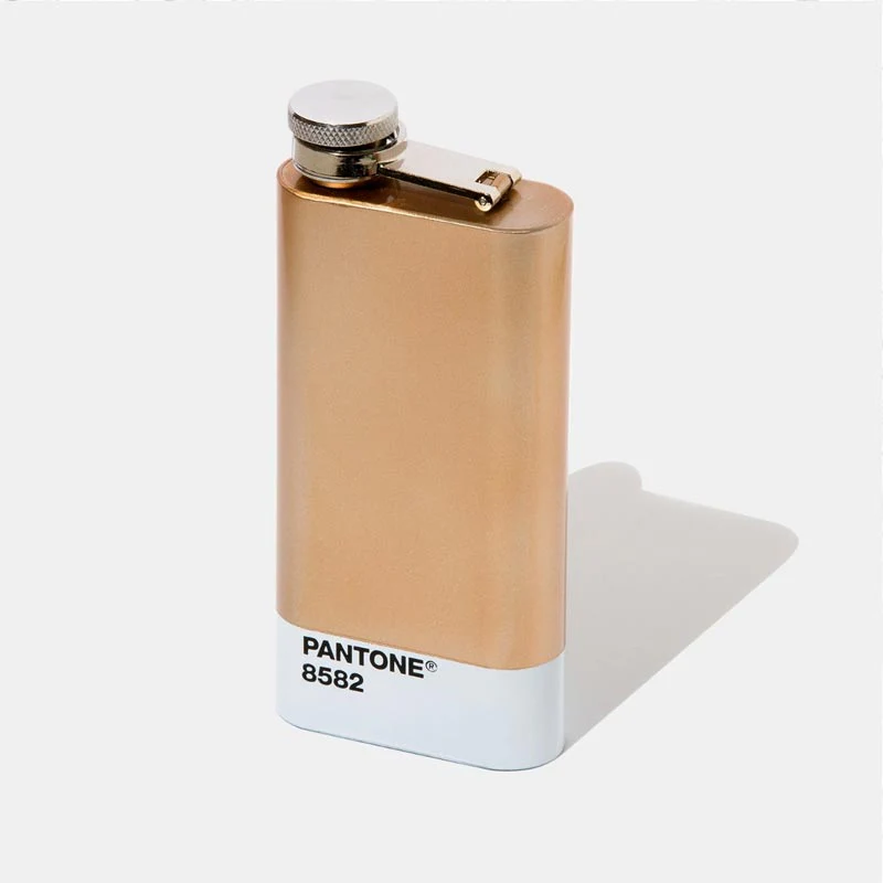 Pantone Hip Flask - Bronze 8582 - by Pantone - Image 3