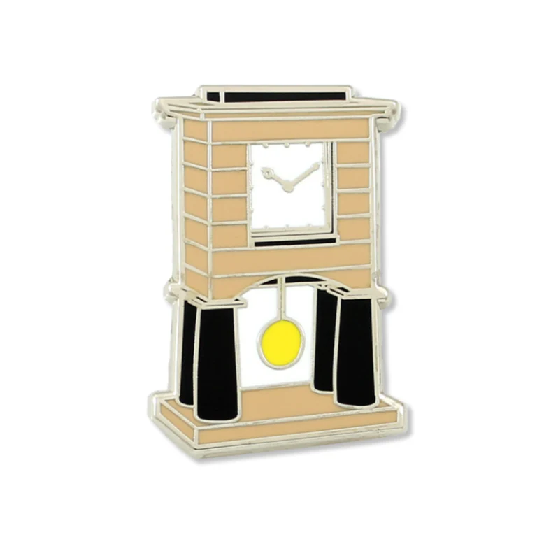 Michael Graves Alessi Clock Cloisonné Enamel Pin badge - Image 5