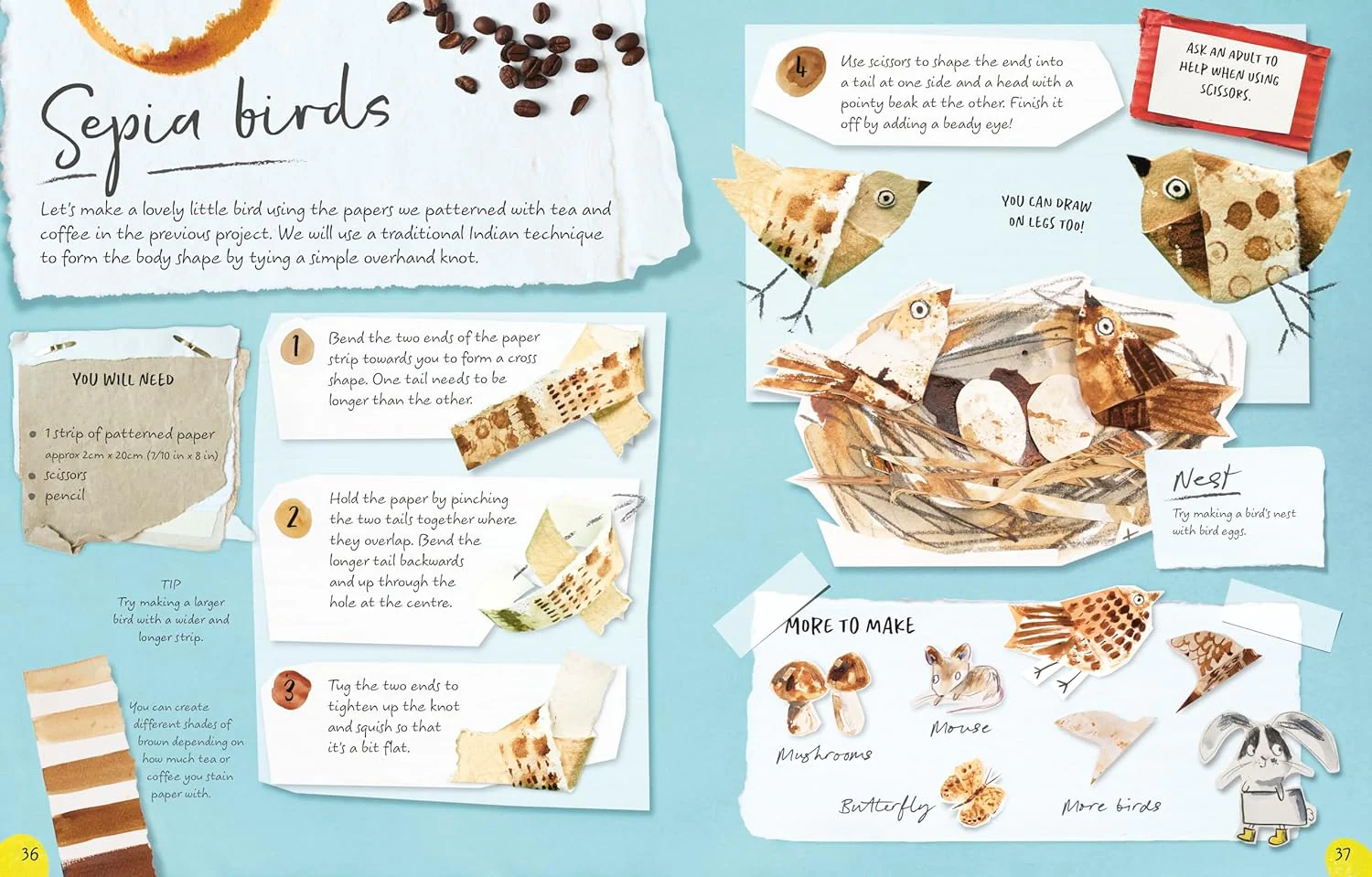 Make Art with Nature by Pippa Pixley -  signed hardback - Image 5