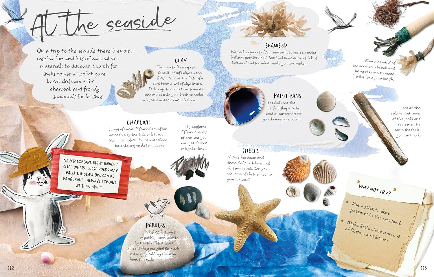 Make Art with Nature by Pippa Pixley -  signed hardback - Image 7