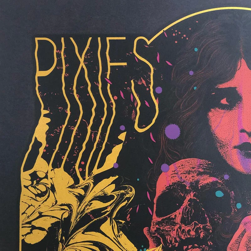 Pixies Europe poster (edition of 45) by Richey Beckett - Image 3