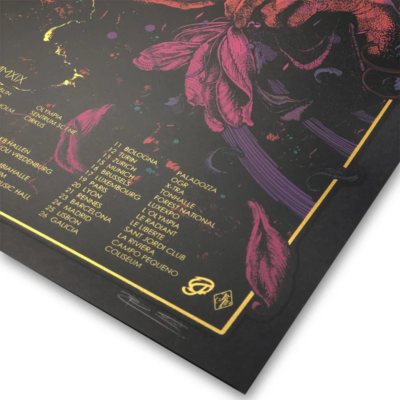 Pixies Europe poster (edition of 45) by Richey Beckett - Image 4