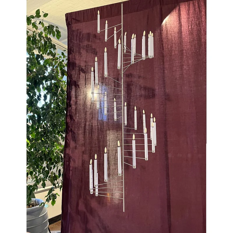 PK-101 Kjærholm Candelabra - including LED candle lights, des. Poul Kjærholm (1956), by ARCHITECTMADE - Image 4