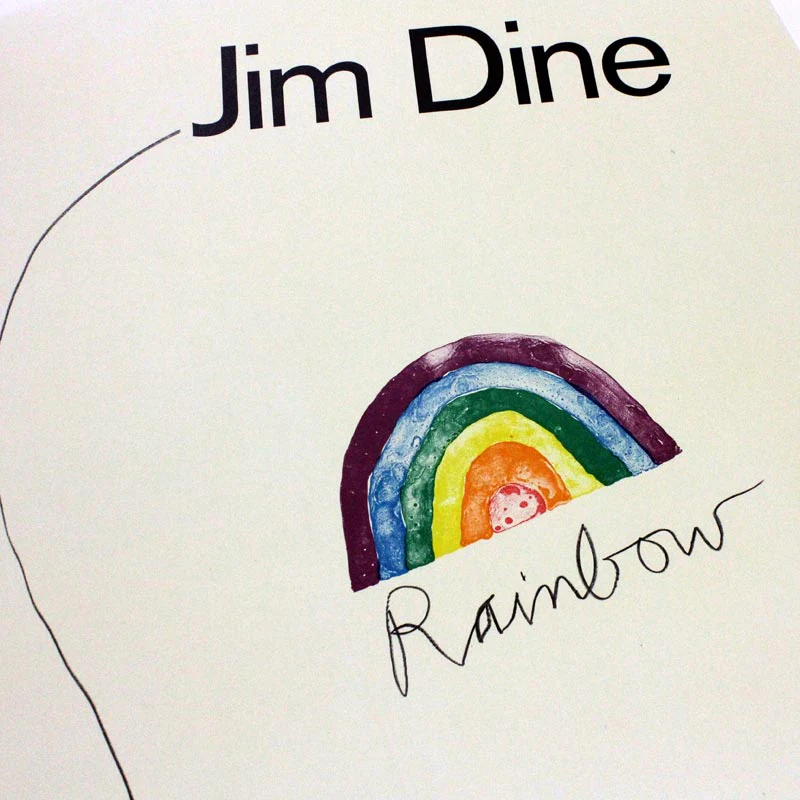 Rainbow Scissors (Gallerie Mikro 1970) poster by Jim Dine. - Image 3