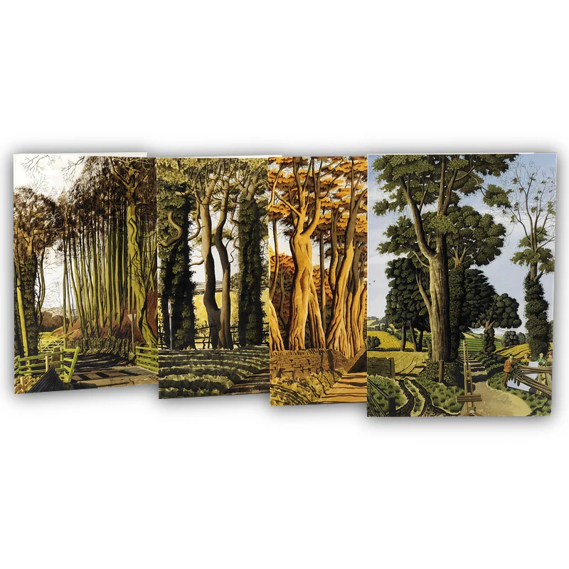 Simon Palmer Greetings Cards - Pack of 4 different designs (exclusive) - Image 3