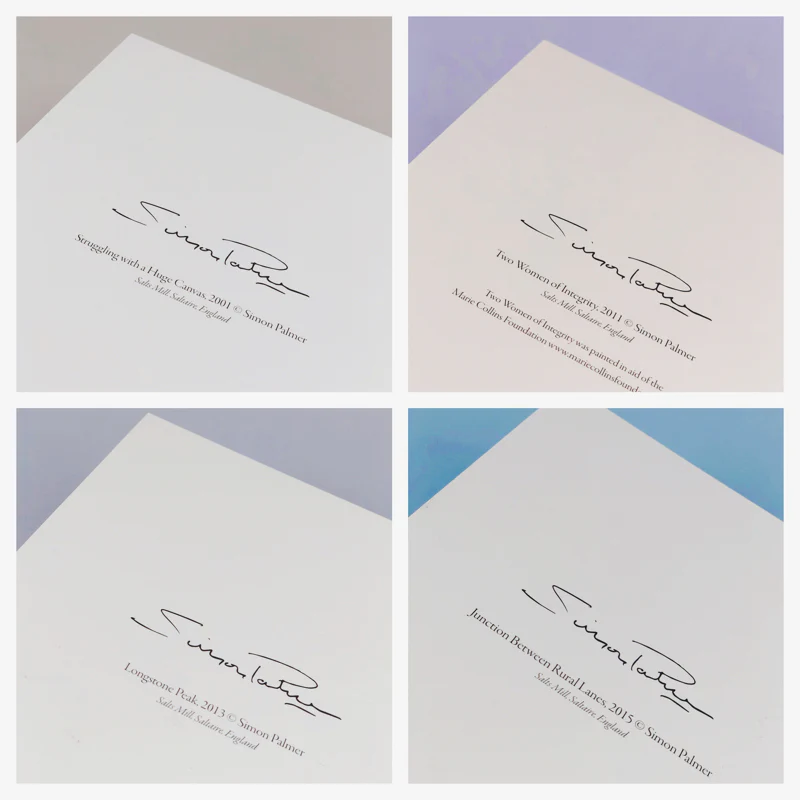 Simon Palmer Greetings Cards - Pack of 4 different designs (exclusive) - Image 9