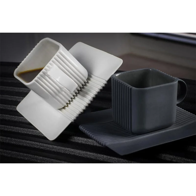 System Coffee Set - White - des. Marek Cecula, Polskie Fabryki Porcelany – Ćmielów Design Studio - Image 5