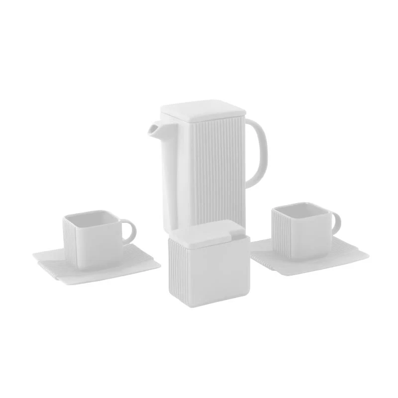 System Coffee Set - White - des. Marek Cecula, Polskie Fabryki Porcelany – Ćmielów Design Studio - Image 8